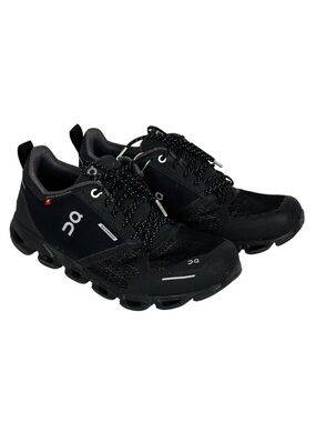 On Cloud Cloudtec Waterproof Running Shoes Womens Size 9 Black Fitness NEW